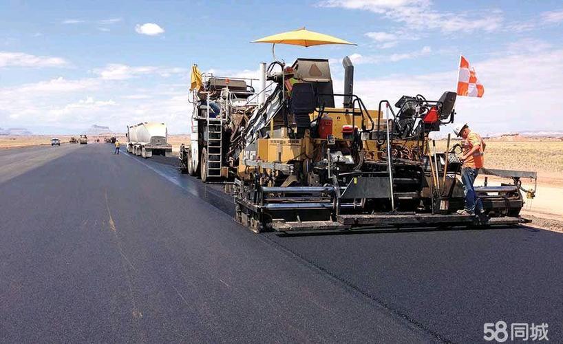 市政工程 修路 沥青混凝土路面维修维护 道路施工 画线